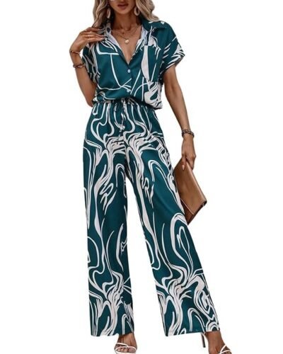Fashion Co-ord Set for Women – Stylish Korean Summer Outfit