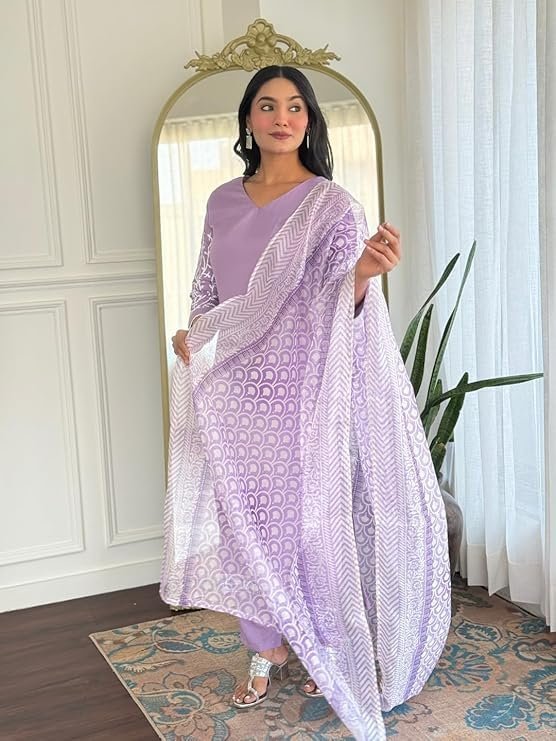 Women's Rayon Embroidered Straight Kurta - Image 2